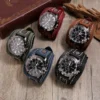 Luxury Watch for Men 2024 Leather Watchband Chronograph Punk Style Quartz Watch For Men Classic Men Watches Pagani Design Watch - Image 5