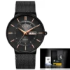 LIGE Mens Watches Top Brand Luxury Waterproof Ultra Thin Date Clock Male Steel Strap Casual Quartz Watch Men Sports Wrist Watch - Image 6