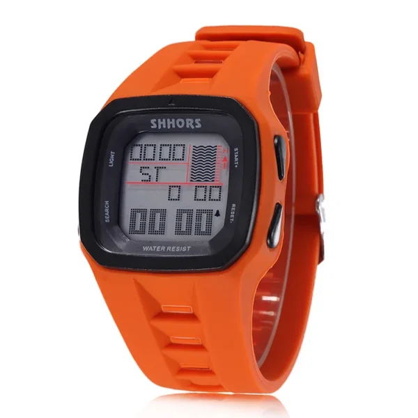 Shhors Watch Men Sports Watches Gray Silicone Electronic Wristwatches Men Led Digital Watches Reloj Hombre Relogios Masculino - Image 3