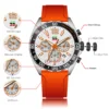 Fashion Chronograph Men Watches Top Brand Luxury Silicone Band Sport Wristwatch Business Quartz Clock Waterproof Montre Homme - Image 6
