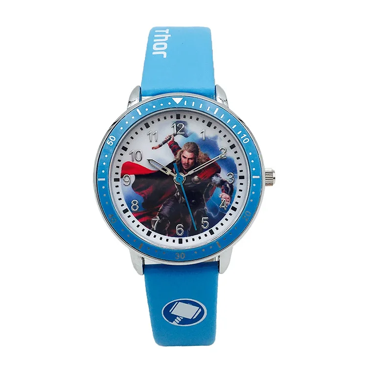DISNEY Spiderman Captain America Iron Man Kids Wristwatch Student Quartz Watch Christmas Birthday Gift Super Hero Boys Clock - Image 6