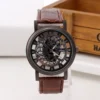 Fashionable casual men's watch hollow out strap watch not mechanical expression couple table model undertakes to men and women
