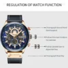 CURREN Watch For Men Sport Luxury Brand Chronograph Military Genuine Leather Waterproof Wristwatches Man Clock Relogio Masculino - Image 6