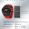 SANDA Top 6197 Korean Student Electronic Watch Sports Multi functional Alarm Clock Waterproof Men's Watches 2024 - Image 5