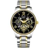 UTHAI L93 Watch For Men Trendy High end Light Luxury Versatile Quartz Watches Glow Waterproof Roman Hollow Male's Clock Watch - Image 6