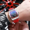 2024 New Fashion Men Luxury Watches Top Big Silicone Jelly Casual Quartz Watch For Gifts Relogio Masculino Male Wristwatches Hot - Image 2