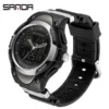 SANDA 3117 Brand Men Watches Military Sport Watches Waterproof Digital Watch Male Clock Watch Relogio Masculino erkek kol saati