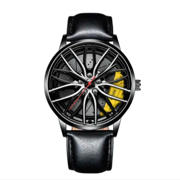 Luxury Man Wristwatch Business Steel Quartz Men Watch Round Watches Wheel Machinery Fashion Decoration Mens Watch - Image 4