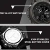 SANDA G style Men Watches Military Sports Quartz Electronic Watch Waterproof Double Display Digital Wristwatch Relogio Masculino - Image 3