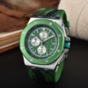 UTHAI CQ236 New popular high-end multifunctional six needle silicone sports quartz watch for men - Image 3
