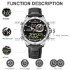 NAVIFORCE Military Watches for Men Fashion Sport Chronograph Alarm Wristwatch Waterproof Quartz Big Clock Digital Male Watch - Image 6
