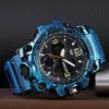 SKMEI 1155B Sport Watch 5Bar Waterproof Dual Display Wristwatches Relogio Masculino watch Sport Men Military Digital Watches - Image 3