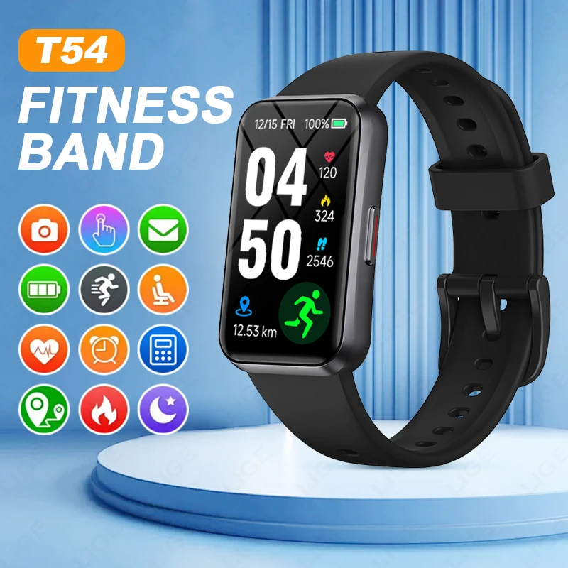 LIGE 2024 New 1.47" Man Smart Watch Men Women Bluetooth Call Smartwatch Sports Fitness GPS Tracker Smart Band For Android IOS