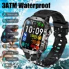 New Rugged Military Black Smart Watch Men For Xiaomi Android Ios 3ATM Waterproof Sport Fitness Ai Voice Smartwatch Outdoor 2024 - Image 6