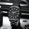 CRRJU Men Watch Full Steel Top Brand Luxury Sports Quartz Watch Men Waterproof Luminous Auto Date Wristwatch Relogio Masculino - Image 4