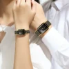 CHENXI 104A Waterproof Top Brand Luxury couple watches Watch for Women Men With Ceramics And Metal Strap relojes para damas - Image 4
