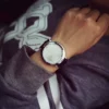 Fashion Led Watch Touch Screen Watch Men Creative Dot Matrix Blue Light Led Watch Electronic Watch Couple Watches Reloj Hombre - Image 3