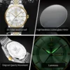 OLEVS Men's Watches Business Simply Original Quartz Watch for Man Waterproof Stainless Steel Luminous Hands Date Week - Image 6