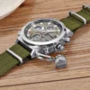 Outdoor Sport Watch Men Dual Time Waterproof Military Wristwatch Army Green Tactical Digital Quartz Watches Clocks reloj hombre - Image 2