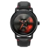 UTHAI L98 Brand Watch Men's Fashion Sports Personality Car Hub 360° Rotation Waterproof Leather Male's Quartz Clock Wristwatch - Image 4