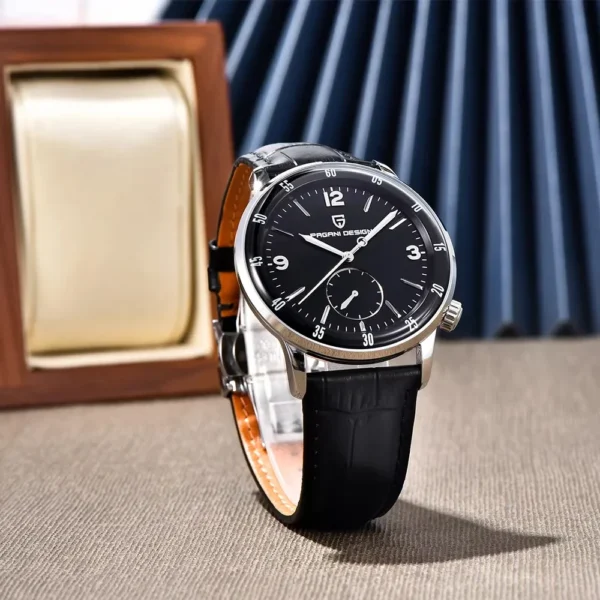 PAGANI DESIGN 2024 New 42MM Pilot Men's Automatic Mechanical Watch Fashion Leisure Sapphire Glass Luminous Mechanical Watches - Image 4