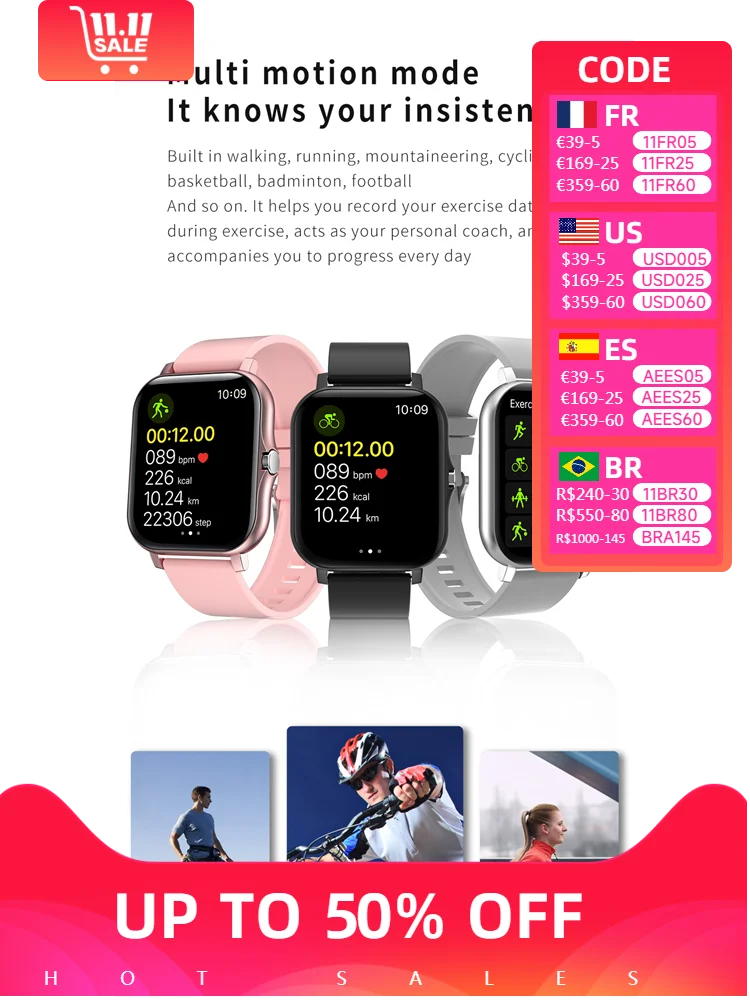 H13 Smart Watch For Men Women Gift 1.83 Full Touch Screen Sports Fitness Watches Bluetooth Calls Digital Smartwatch Wristwatch - Image 4