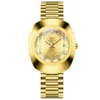 Popular luxury gold diamond waterproof business steel band men's women's watches oval unisex style couple quartz watch - Image 2
