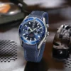 QINGXIYA Brand Fashion Quartz Watch for Men Silicone Strap Waterproof Luminous Calendar 24 Hours Chronograph Sports Mens Watches - Image 4