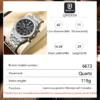 QINGXIYA 2024 New Fashion Chronograph Quartz Watch Men Stainless Steel Waterproof Luminous Date Luxury Moon Phase Watches Mens - Image 3