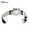 CHENXI Watch Men High-end Leather Strap Chronograph Quartz Clock Waterproof Square Watches Luxury Men 2024 - Image 3