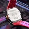 PAGANI DESIGN Original Men's Quartz Watches VH65 Movt Skeleton Dial 100M Waterproof Sport Rectangle Sapphire Glass Watch for Men - Image 6