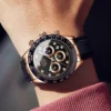 OLEVS Luxury Brand Watches for Men Original Silicone Strap Chronograph Men's Watches Waterproof Fashion Classic Man Quartz Watch - Image 3
