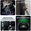 2024 New For HUAWEI Xiaomi Smart Watch With Earbuds TWS Bluetooth 2 in 1 Earphone Heart Rate Blood Pressure Monitor Sports Watch - Image 2