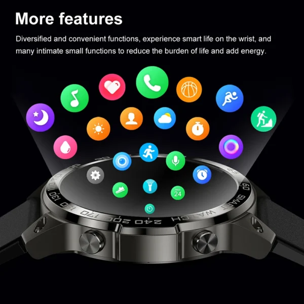 Original AMOLED Men Smartwatch Bluetooth Call GPS Tracker Fitness IP68 Waterproof Sport Smart Watch for Xiaomi IOS Android 2023 - Image 6