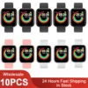 10Pcs D20 Smart Watch for Men Women Smartwatch Y68 Fitness Tracker Sports Heart Rate Monitor Wristwatch for IOS Android