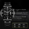 New Business Casual Watch Часы Мужские Luxury Fashion Watches Men Stainless Steel Quartz Wrist Watch for Man Relojes Para Hombre - Image 3