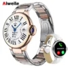 Smart Watch Woman Smartwatch 2024 Korean Support Aiweile AW28 Men Sports Modes Bluetooth Call Fitness Bands Hebrew Android IOS