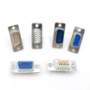 10PCS DB9 Adapter Connector Core RS232 Serial COM Plug Connectors Hole/pin DB15 Female Male Port Socket D Sub DP9 Plastic Case - Image 5