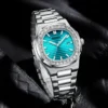 New Rhinestone Men's Watch Business Casual Waterproof Calendar Luminous Quartz Wristwatch Fashion Watches for Men reloj hombre - Image 5