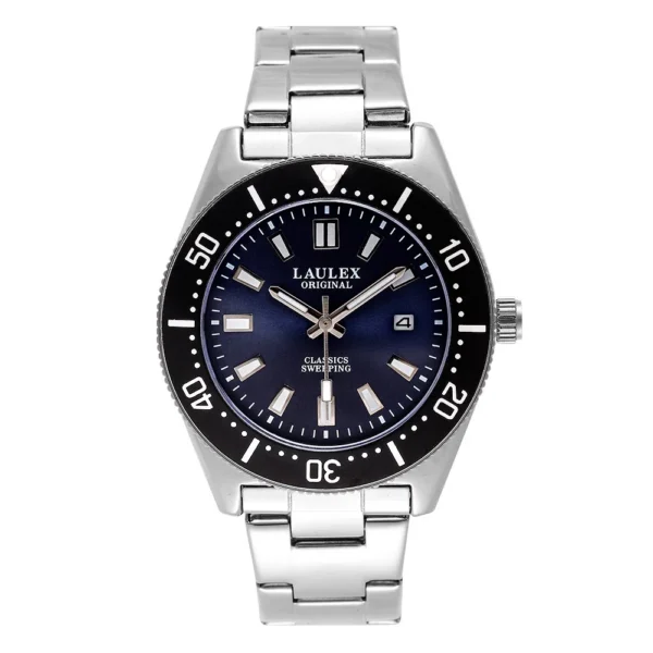 New LAULEX Luxury Men's Fully Automatic Scanning Imported Movement Watch Sapphire Crystal Date Shouus Waterproof Quartz Watch - Image 5