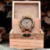BOBO BIRD Viking Vegvisir Man's Wooden Watches Vintage Watch for Men Wood Clock - Image 3