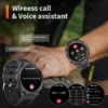 New Military Sports Smart Watch Men 1.77"Compass LED Flashlight 600mAh IP68 Waterproof Bluetooth Call Smartwatch For Android ios - Image 5