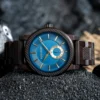 BOBOBIRD Wooden Watch Top Fashion Casual Clock Quartz Wristwatch Engraved Custom Logo Man Watches best man Gift Wood Box - Image 3