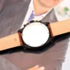 For Fossil Fashion Genuine Leather Men Quick Release Watch Strap Fs4735 Fs4812 Me3052 3054 24 22mm Needle Buckle Soft Watchband - Image 4