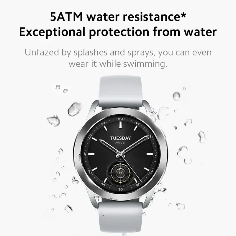Global Version Xiaomi Watch S3 Smart Watch 1.43" AMOLED Sreen Blood Oxygen Monitor 5ATM Waterproof 150+ Sport Modes - Image 5