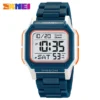 SKMEI Dual Time Digital Watch Luxury Fashion Men's Watches Countdown Stopwatch with Alarm Clock Waterproof Electronic Movement