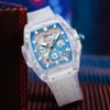 Transparent Plastic Waterproof Luxury Watch Men and Women Brand ONOLA Faionsh Quartz Silicone Men Watches Relojes Para Hombre - Image 2