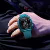 NEW Sports Watches Fashion Men Watches 50m Waterproof Rectangle LED 8108 Big Dial Display Digital Watches LED Wristwatches Men - Image 6