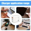 2PCS Fast Charging USB Type C Charger US Plug PD QC3.0 Quick Charge Wall For Phone Adapter For iPhone Xiaomi Huawei Samsung - Image 6