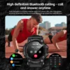 LOKMAT 1.32 Inch HD Bluetooth Call Smart Watch Men Sports Fitness Tracker compass 300mAh Smartwatch For Android IOS - Image 5
